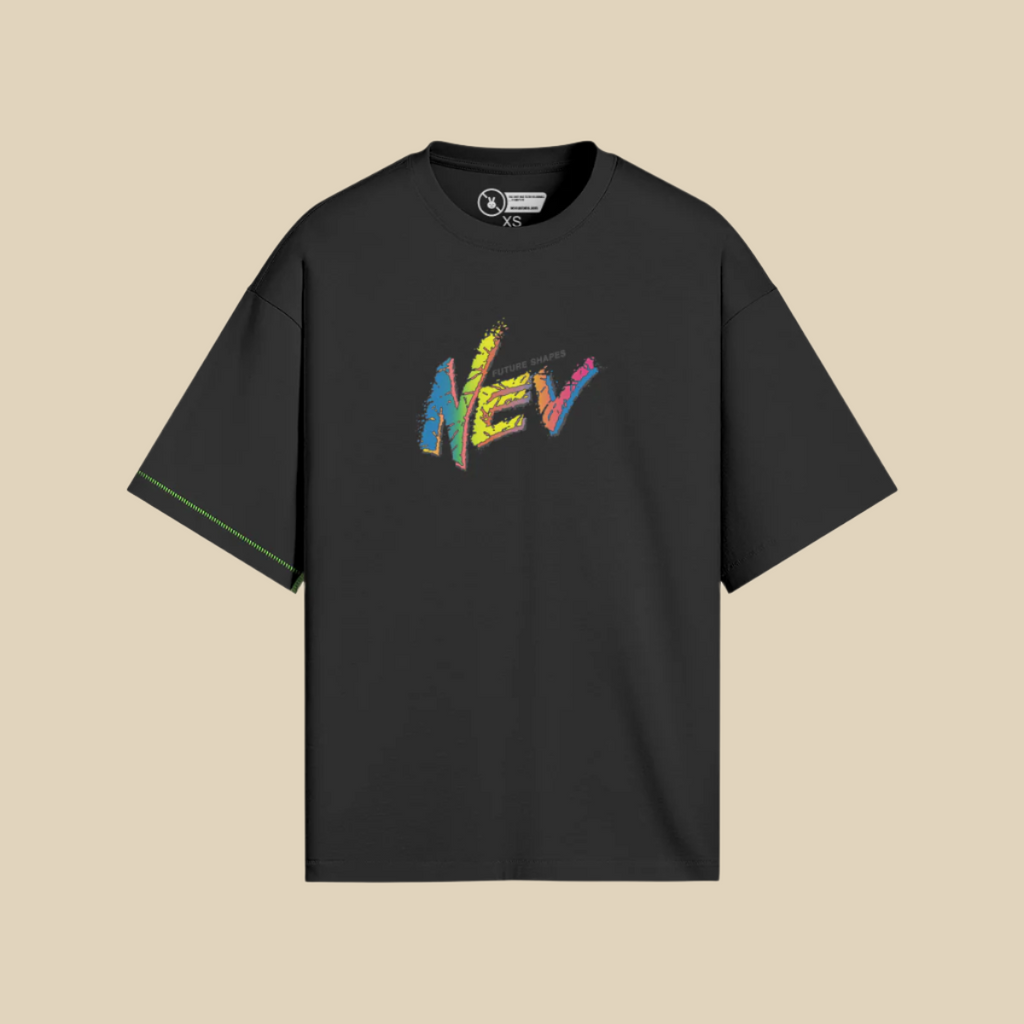 NEV SHATTERED FLURO TEE1